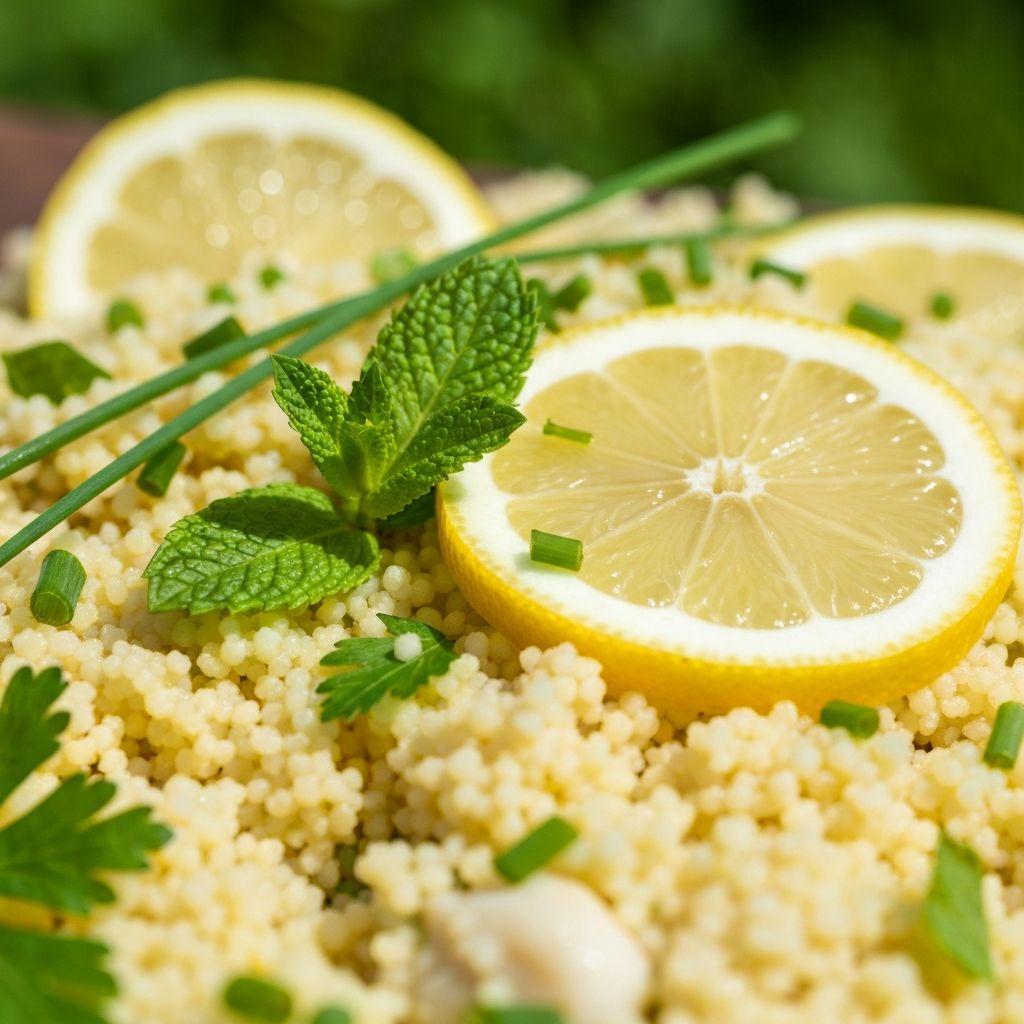 Classic Lemon Herb Couscous